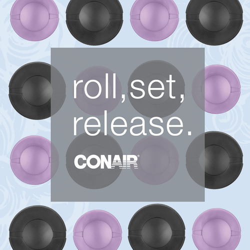 Hot Rollers Conair Ceramic De 3,8 Cm Y 4,4 Cm Con Superclips