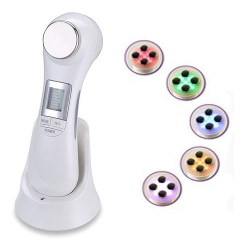 Radiofrecuencia Fototerapia Doble Cabezal 6 En 1 Led Ems