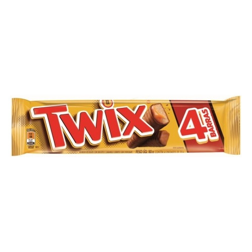 Twix Triplo Chocolate-kit 2 Unidades De 80g - Mars