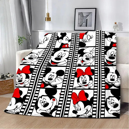 Cobertor De 150 X 200 Cm Cute Cartoon Mickeys Mouse Print Pi