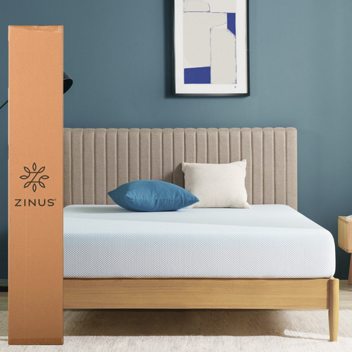 Zinus | Colchón Individual Memory Foam 15 Cm Sueño Fresco