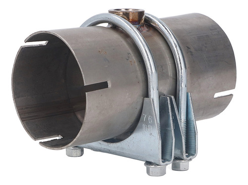 Conector De Reparación De Tubo De Escape Con 2 Abrazaderas F