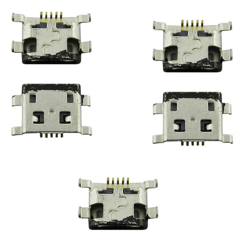 Conector De Carga Para Moto G1 Kit Com 5 Unids