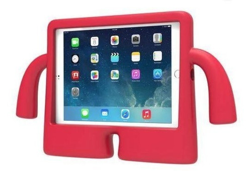 Capa Infantil Anti-impacto Para Apple iPad Air 10.5 Vermelha