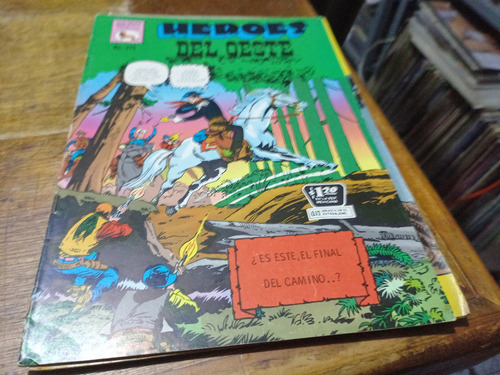 4 Cómics Héroes Del Oeste (Usado)