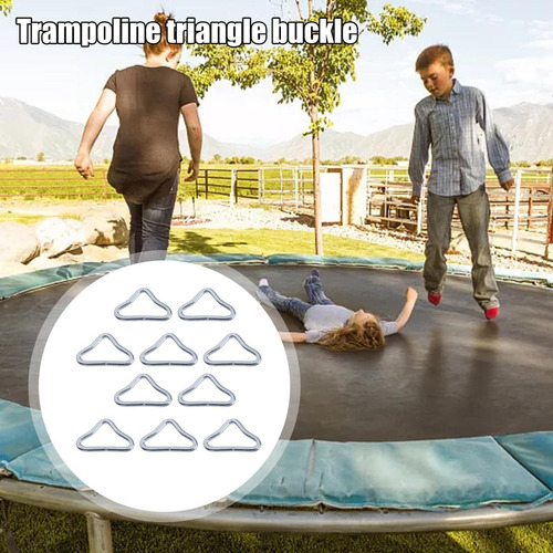 Hebilla Triangular De Metal Anillo De Colchoneta De Trampolí