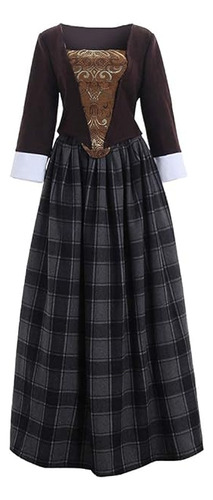 Vestido Escoces Para Mujer Disfraz Cosplay Fraser Outlander