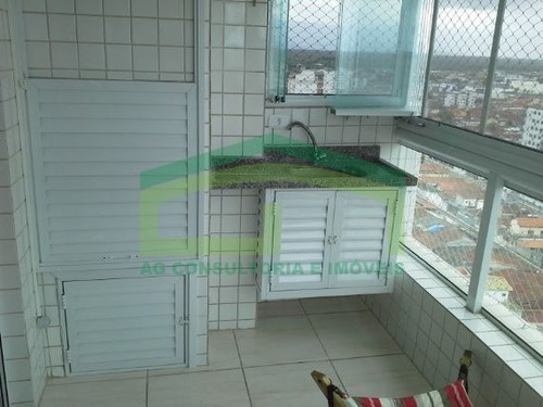 Imagem 5 de 15 de 01114 - Apartamento 2 Dorms. (1 Suíte), Vila Guilhermina - Praia Grande/sp - 1114