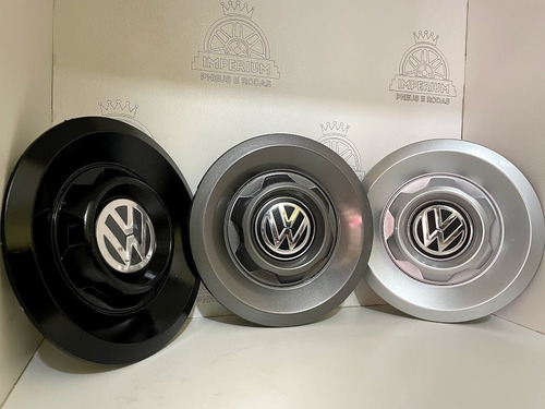 Imagem 3 de 5 de Calota Saveiro Trooper G6 Original Vw - Cinza Brilhante