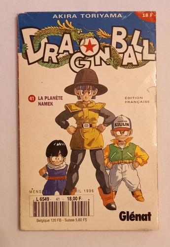 Cómic Dragon Ball # 41 Edición Francesa 1996