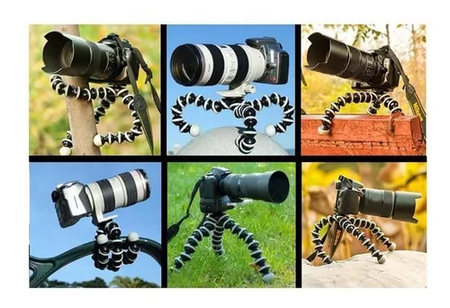 Tripode Octopus Gorila Reflex Nikon Canon Filmadoras Gopro - Outtec  Argentina - Tienda Online