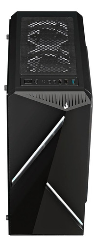 Gabinete Gamer Rise Mode Z2 Glass Vidro Temperado Cor Preto