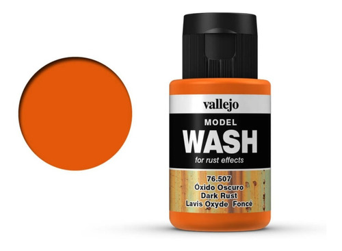 Vallejo Wash Óxido Oscuro Lavado 76507 Efectos 35ml La Plata