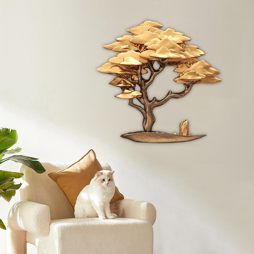 Escultura De Pared De Árbol Para Invitados De Bienvenida,