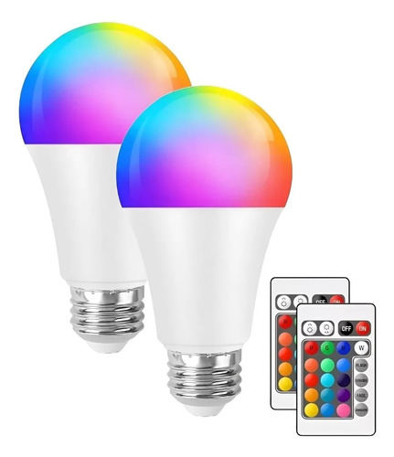 Ampolletas Led 2 Unidades Tiktok Luces De Fiesta Luz Rgb Foco E27 Ampolleta Led Luces Led Rgb Focos Led Con Luces Fiesta Qatarshop Ampolletas Foco E27 Con Luces Rgb De Fiesta Foco Rgb E27 Luces Led