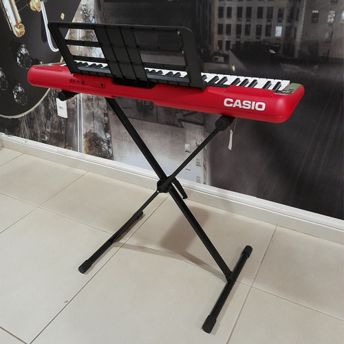 Imagem 6 de 7 de Teclado Musical Casio Ct-s200rd Vermelho Estudante Promoção