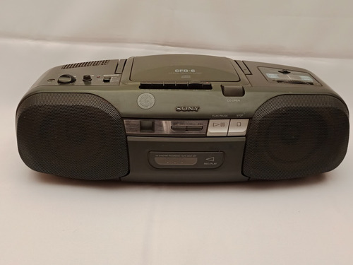 Radio Casette-cd Bombox Sony  Mod. Cfd 6