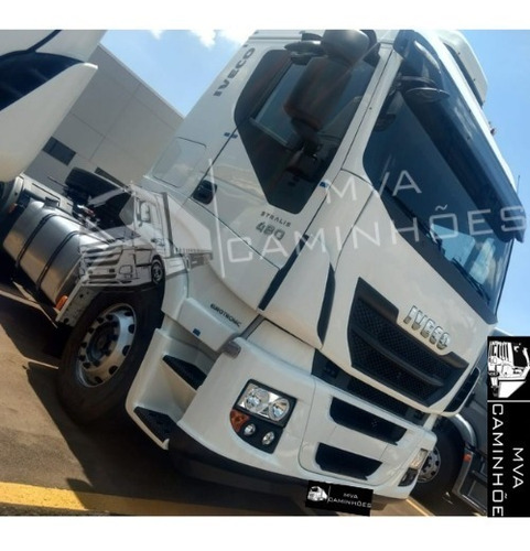 Imagem 1 de 5 de Caminhão Iveco Strallis 480 Teto Alto - 6x4 T