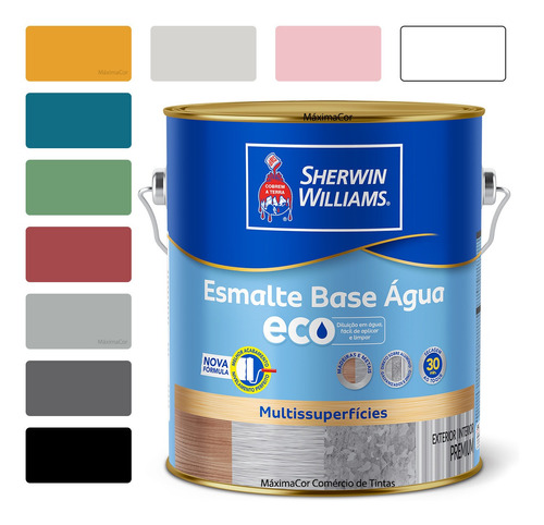 Tinta Esmalte Alto Brilho Para Madeira Sherwinwilliams 3,2l