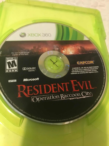 Resident Evil Operation Raccoon City X Box 360 (Usado)