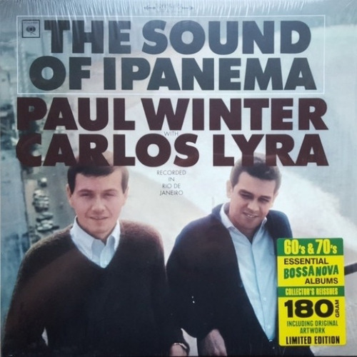 Lp Novo Paul Winter con Carlos Lyra ¿El sonido de Ipanema?