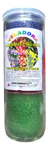 comprar Veladora Albahaca Pirul, Ruda Contra Malas Vibras Y Brujeria