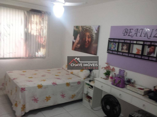 Imagem 19 de 30 de Casa Com 4 Dormitórios À Venda, 230 M² Por R$ 1.007.000,00 - Jardim Três Marias - Guarujá/sp - Ca0086