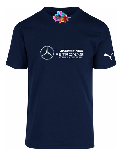 Playera F1 Petronas Fórmula Uno Mercedes Variedad De Colores