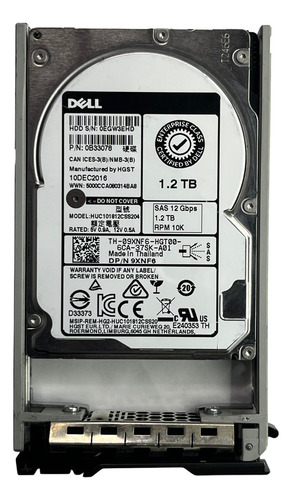 Disco rígido interno Dell 09XNF6 9XNF6 1.2TB