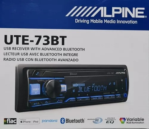 Kit Alpine Autoestéreo+bocinas+amplificador+cables