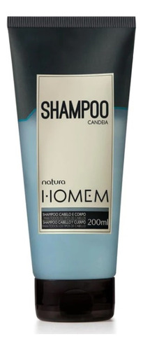 Shampoo Natura Homem - Candeia- 2 En 1- 200 Ml