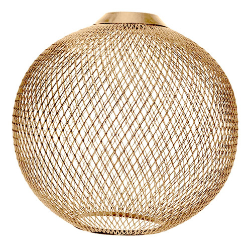 Abajur Pfonnier De Metal Oco Para Áureo 14cm X 12cm