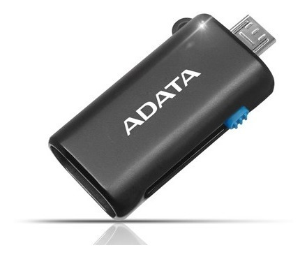 Lector Memoria Micro Sd Conection Usb 2.0 Otg Negro Adata