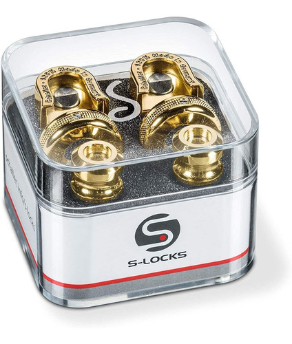 Schaller S Locks - Cerraduras Y Botones Para Correa De Guita