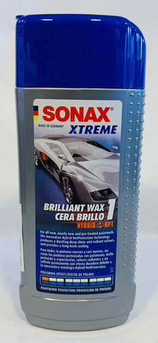 Sonax Cera Brilladora/polichadora Vehiculos Xtreme 1 250ml