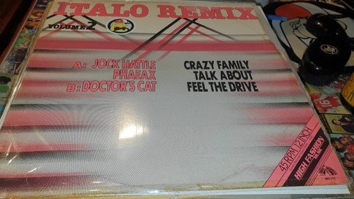 Italo Remix Volume 2 Vinilo Maxi Muy Bueno Holland 1984