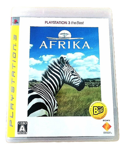 Jogo Ps3 - Afrika (the Best) Japonês Completo Mídia Física