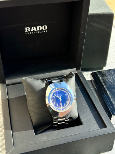 Reloj Rado Diastar Tungsteno Blue Automatic Jumbo Moderno