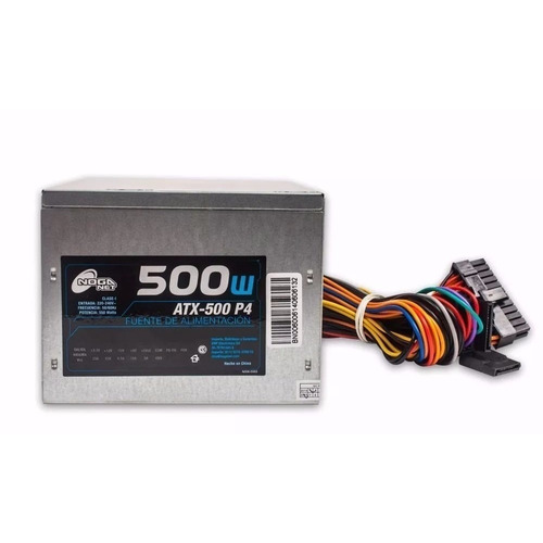 Fuente De Pc Atx 500w 24 Pins Sata Noga