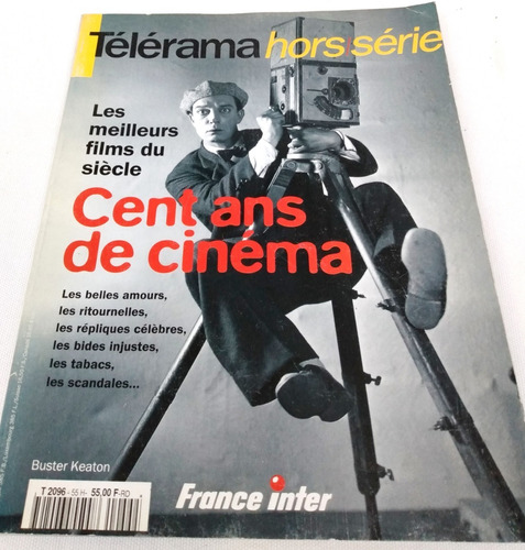 Telerama Hors Serie - 100 Años De Cine Ilustrados En Francés