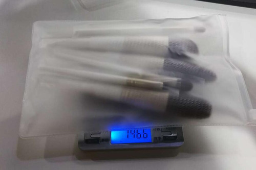 Set De 13 Brochas De Maquillaje Pl White Brush Shadow Br 925