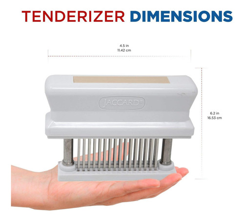 Jaccard T 48-blade, Ablandador De Carne Con Código De Colore