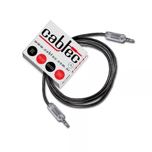 Imagen 4 de 10 de Cable Mini Plug Miniplug Trs Stereo Neutrik Rean 3m Cabtec