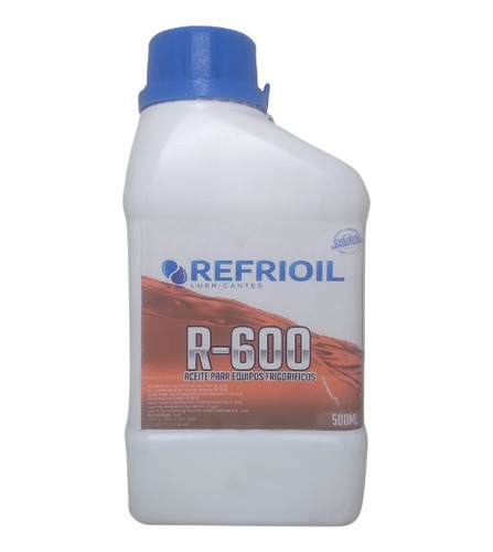 Aceite Motor Heladera Refrioil R600 X 1/2 Litro