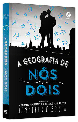A geografia de nós dois, de Smith, Jennifer E.. Editorial Editora Record Ltda., capa mole em português, 2016