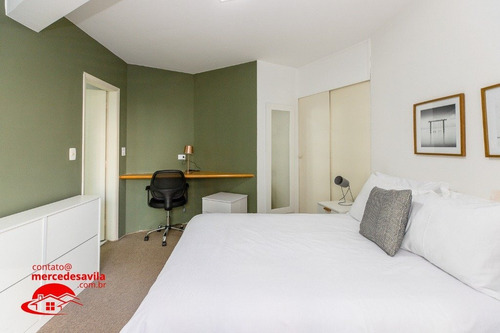 Imagem 12 de 15 de Flat Duplex Vila Nova Conceicao 46 M² - V-104649