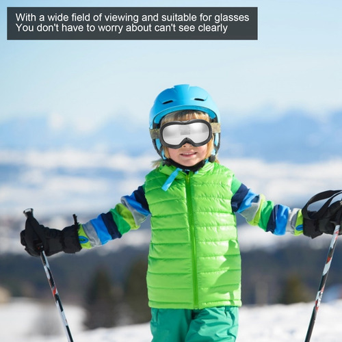 Lentes De Esquí Y Snowboard Para Niños, Lentes De Doble Capa