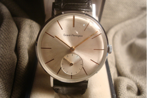 Distinguido Reloj Girard Perregaux Antiguo 1960 Minimo Uso!!