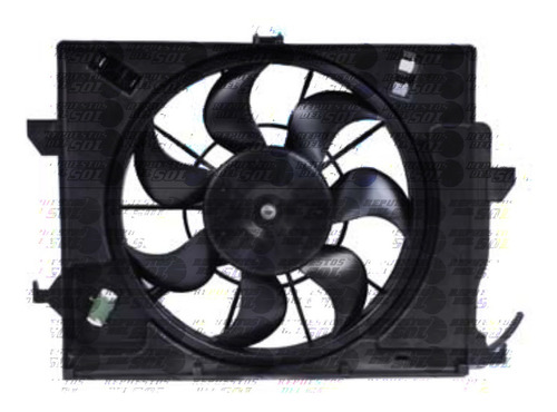 Electroventilador Motor Para Accent 1.4 G4fa Dohc 2011 2014