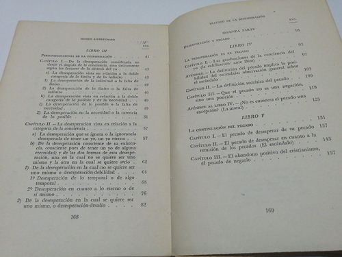 Tratado De La Desesperación Soren Kierkegaard (Usado)